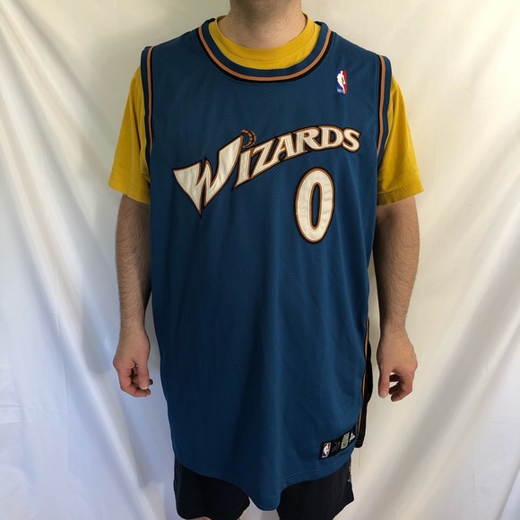 Gilbert Arenas Washington Wizards Jersey 52 Adidas - Picture 2 of 8